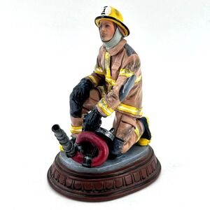 Vanmark Red Hats of Courage Ready! Firefighter Figurine FM89430 Limited Edition